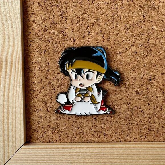 Koga enamel pin, inuyasha anime brooch - Picture 1 of 1